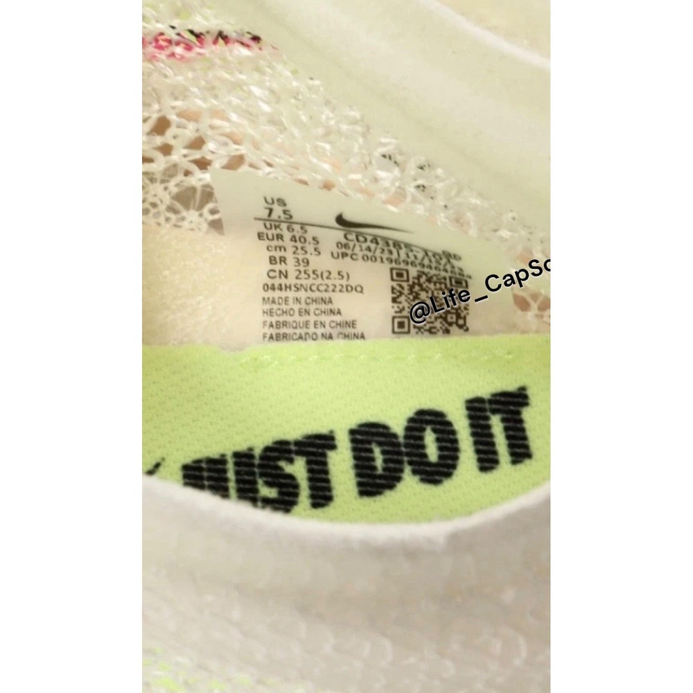 Size‎ 7.5 Nike Air Zoom Victory Track Distance Spikes Mens CD4385-101 / Womens 9 - Picture 7 of 12